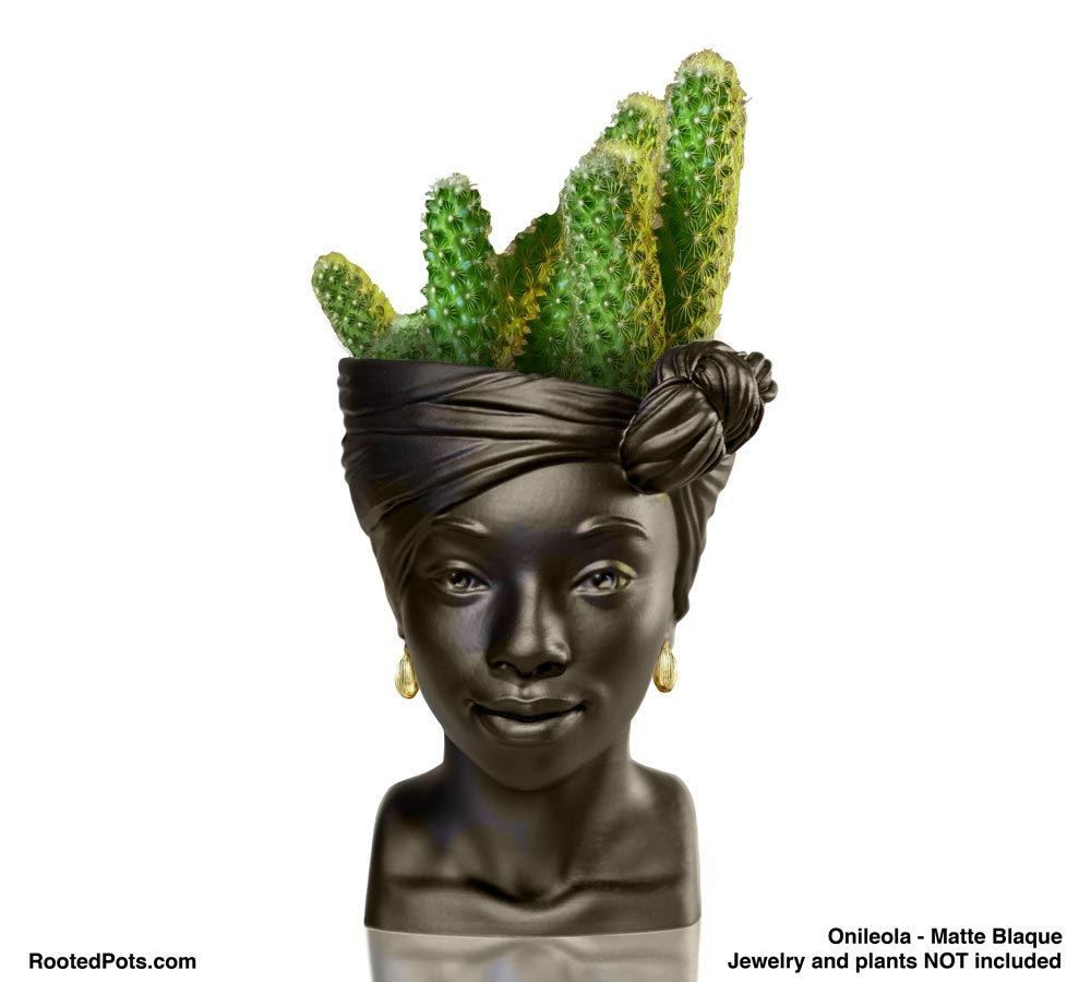 black owned plant pots Onileola – Rooted Pots
